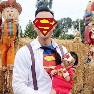 COPY - WONDER WOMAN Baby Onesie Halloween Costume Cosplay 0-3 months